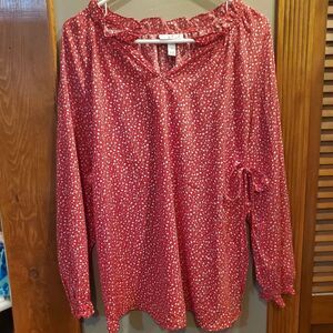 Isabel side tie top NWOT